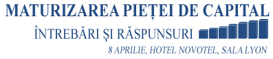 Maturizarea pietei de capital - Intrebari si Raspunsuri
