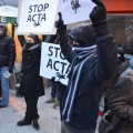 Protest ACTA - Foto 30 din 35
