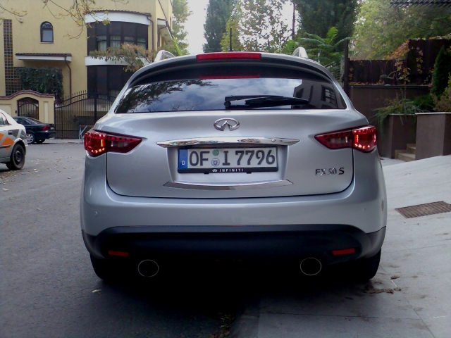 Test Drive Wall-Street: Infiniti FX50 S - Foto 7 din 30