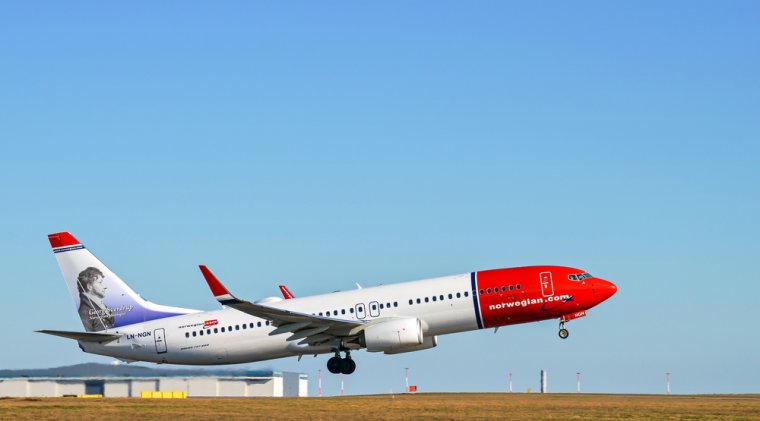 Locul 1: Norwegian Air