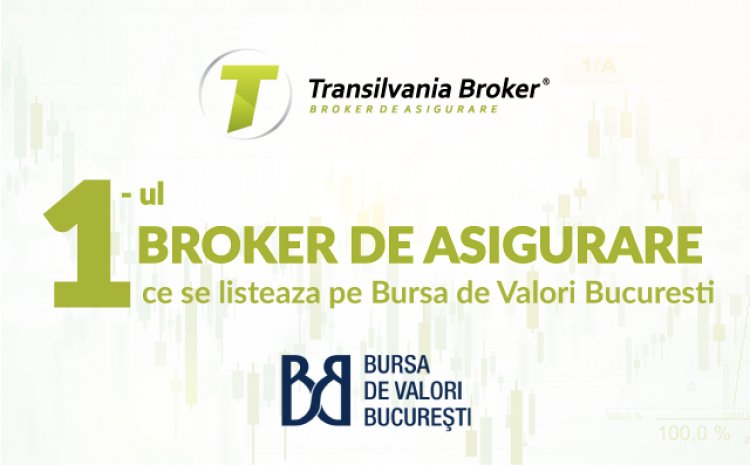 Transilvania Broker de Asigurare S.A. anunţă intenţia de a se lista pe Bursa de Valori Bucureşti