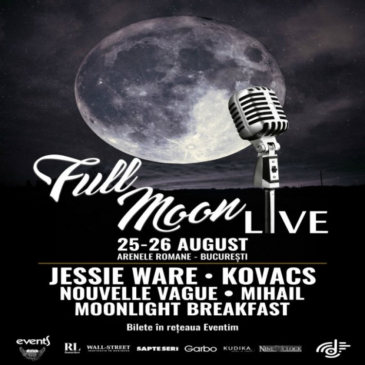 Scena plina pe 25 – 26 august la Full Moon Live 2018: Jessie Ware, Kovacs, Nouvelle Vague si altii se vor auzi la Arenele Roma