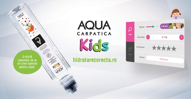 AQUA Carpatica a lansat platforma online hidratarecorecta.ro