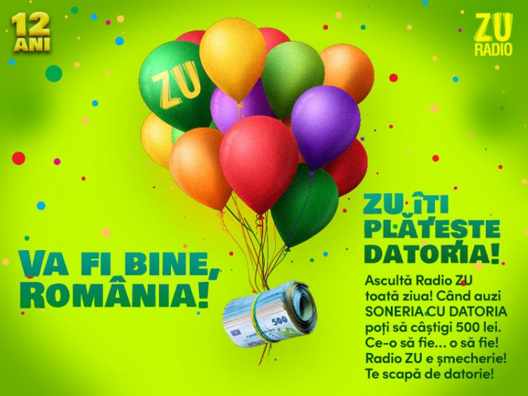 venstre Rig mand Hver uge Va fi bine, România!” - Radio ZU aniversează 12 ani de