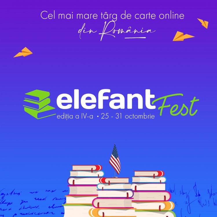 elefantFest, cel mai mare târg de carte, va avea loc în perioada 25-31 octombrie. Cea de-a patra ediție este dedicată autor