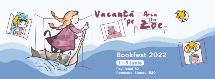 Editura Frontiera: Lectura devine o călătorie fantastică pentru cei mici, pe Arca lui Zoe, la Bookfest