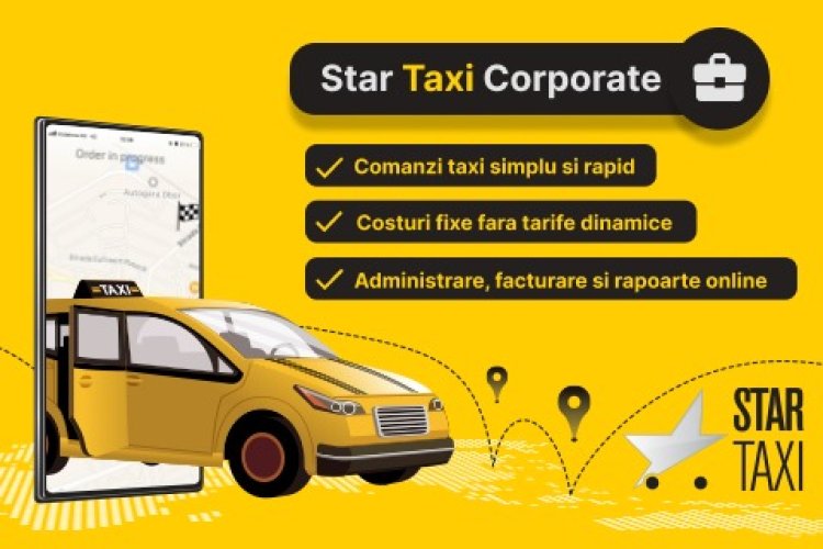 Star Taxi a lansat serviciul Business Corporate dedicat Companiilor