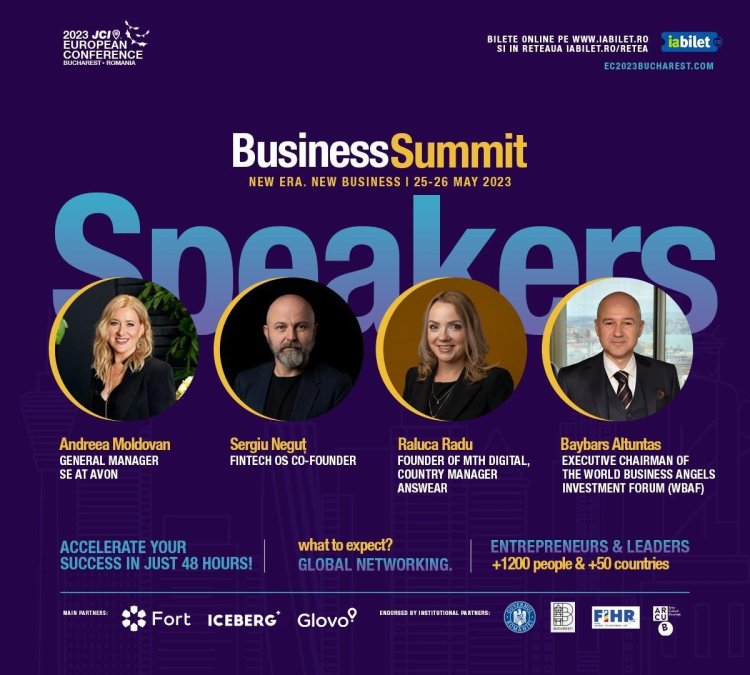 Peste 1000 de oameni de business din toată lumea vor fi prezenți la Business Summit-ul “New Era. New Business”