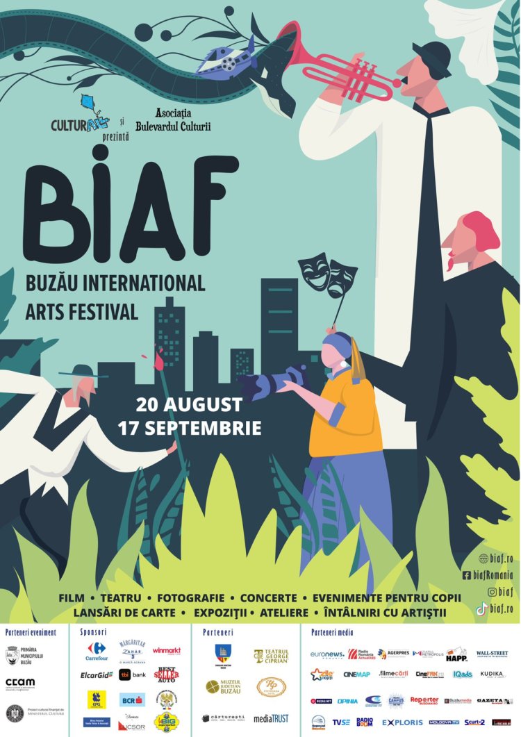 A treia ediție a Buzău International Arts Festival va avea loc în perioada 20 august – 17 septembrie