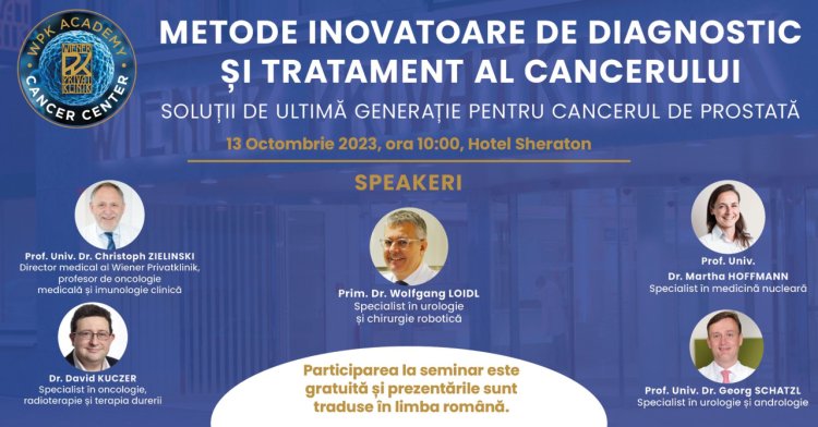 Seminarul oncologic gratuit organizat de spitalul WPK din Viena la București