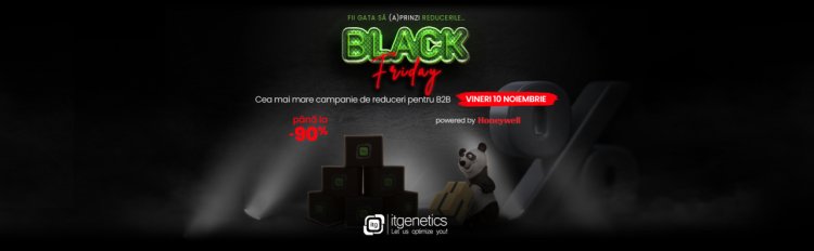 IT Genetics lansează Campania Black Friday 2023 pentru afaceri: (A)prinde reducerile de până la 90% din cea mai mare campanie