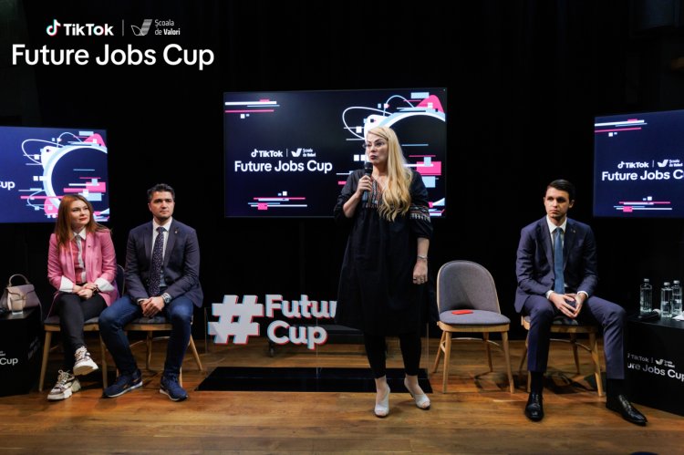 TikTok și Școala de Valori anunță Future Jobs Cup, un proiect educațional și o competiție de idei
