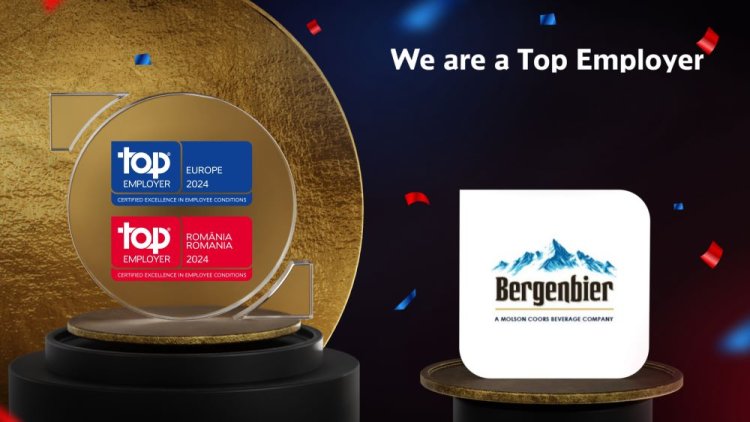 Bergenbier S.A. a fost certificată ca Angajator de Top în România
